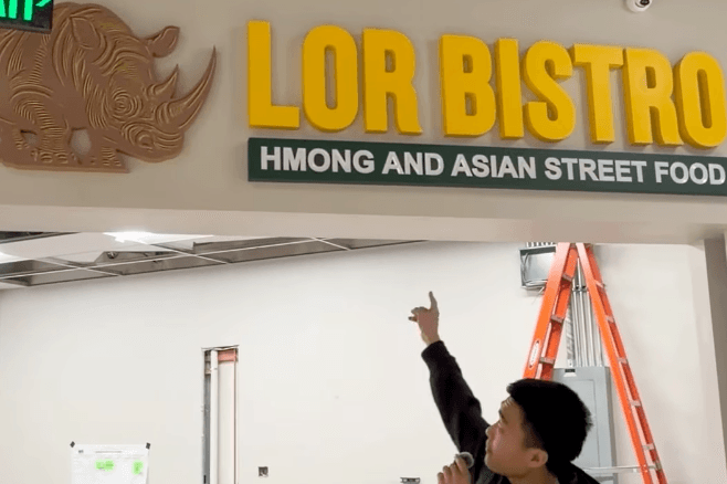 Update on The District Eatery! celebration at Kim Nhung Superfood